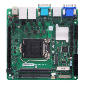 Axiomtek MANO540 Mini ITX Motherboard, 9th/8th Gen Intel Core i7/i5/i3, H410 chipset, 7 USB, up to 64GB memory